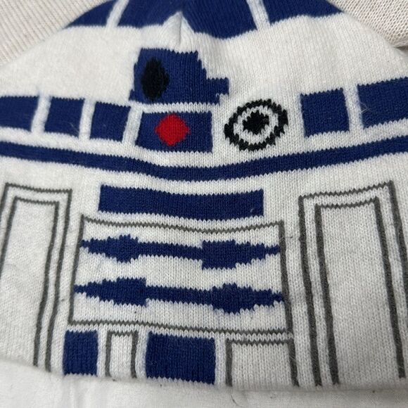 Disney Parks R2D2 Mickey Mouse Ear Winter Hat. Youth Size. - Picture 2 of 6